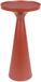 Zuiver Floss table d'appoint ronde 28 cm Marsala rouge