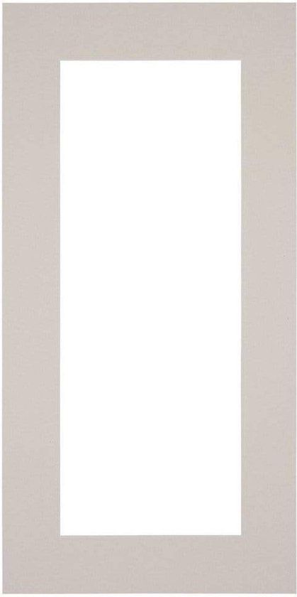 Passe-Partout 33x68 cm - Grijs Graniet - Museumkarton - Your Decoration