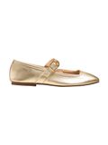 Next Dames N. Premium Leren Mary Jane Schoenen Goud