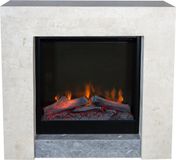 Xaralyn Waterdamphaard - Milos ELE - wit natuursteen - 1400 Watt verwarming - met afstandsbediening