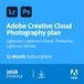 Adobe Creative Cloud Photography Plan - 1 jaar - Digitale Licentie