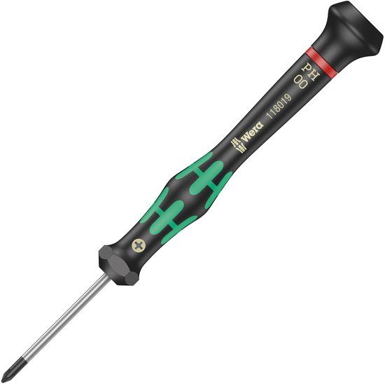 Wera PH Kraftform Micro-Phillips-schroevendraaier PH 0X60 MM