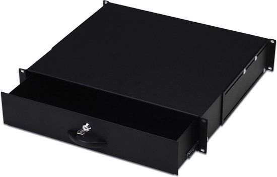 Digitus DN-19 KEY-2U-SW Rack Accessory - Black