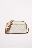 Michael Kors Jet Set Small Camera Crossbody Vanilla