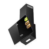 CIARRA CBCB6725 Afzuigkap 60 cm zwart 350 m³/h