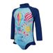 Speedo Rash Top met lange mouwen voor baby's en meisjes