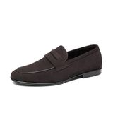 Bruno Marc Penny Klassieke mocassins voor heren, van leer, comfortabel en licht, zonder veters