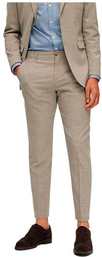SELECTED MEN Slhslim-oasis Linen Trs Noos Broeken Heren - Zand - Maat 52