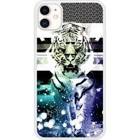 iPhone 11 Tigre swag bedrukt siliconen hoesje