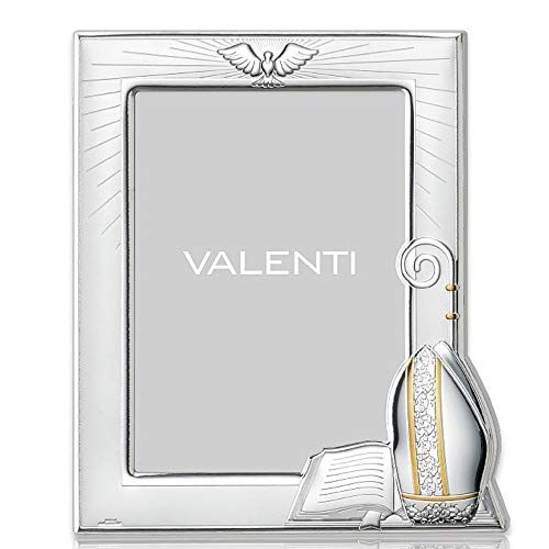 VALENTI & CO. - Fotolijst van zilver, 13 x 18 cm. Perfect als cadeau-idee voor verjaardag, confirmatie in de familie van vrienden of familie