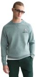 Scotch & Soda Sweatshirt Deep Teal Melange XL Man