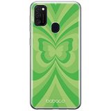ERT GROUP mobiel telefoonhoesje voor Samsung M21 / M30S origineel en officieel erkend Babaco patroon Butterflies 001