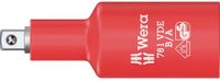 Wera 781 B/A VDE 05024692001 Verbindingsdeel Geïsoleerd, Mechanische vergrendeling 3/8 (10 mm), 1/4 (6.3 mm)