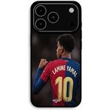 Maniacase Coque Pour iPhone 17 Pro Max Lamine Yamal n°10 FC Barcelone