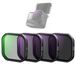 NEEWER 4-pack ND-polarisatiefilterset, compatibel met Insta360 Ace Pro 2, PL/ND16/ND32/ND64 neutrale dichtheid en polarisatiefilter kit snap-on actiecamera-accessoires, FL90