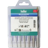 Heller 325059 HSS-Co Stepstar 7 tlg. HSS-Co foret hélicoïdal pour métal DIN 338 1 set(s)