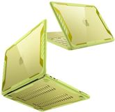 Supcase Unicorn Beetle Hoesje geschikt voor Apple MacBook Neo 13 inch (2026) - Robuuste Hard Case Cover met Bumper - Citrus