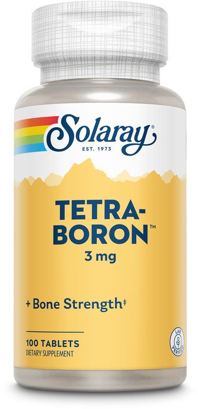 Solaray Borium - 100 tabletten