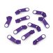 cyclingcolors 10 x vervangende ritssluiting-reparatieset voor ritssluiting hoofd nr. 5 schuivers voor kleding tassen jassen tassen koffer jeans, pruim