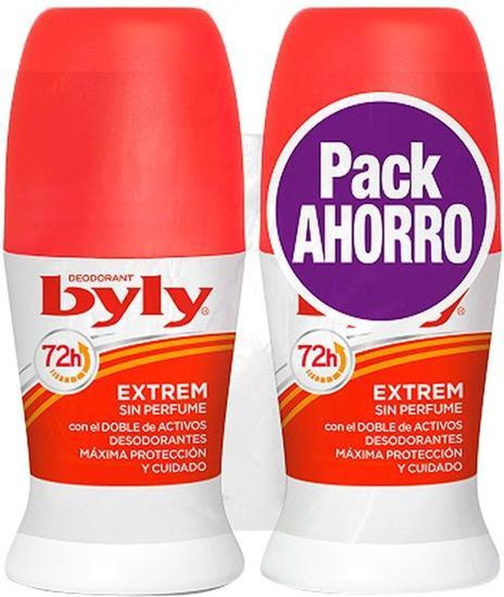 Byly Extrem 72h Deo Roll-on Lote 2 X 50 Ml