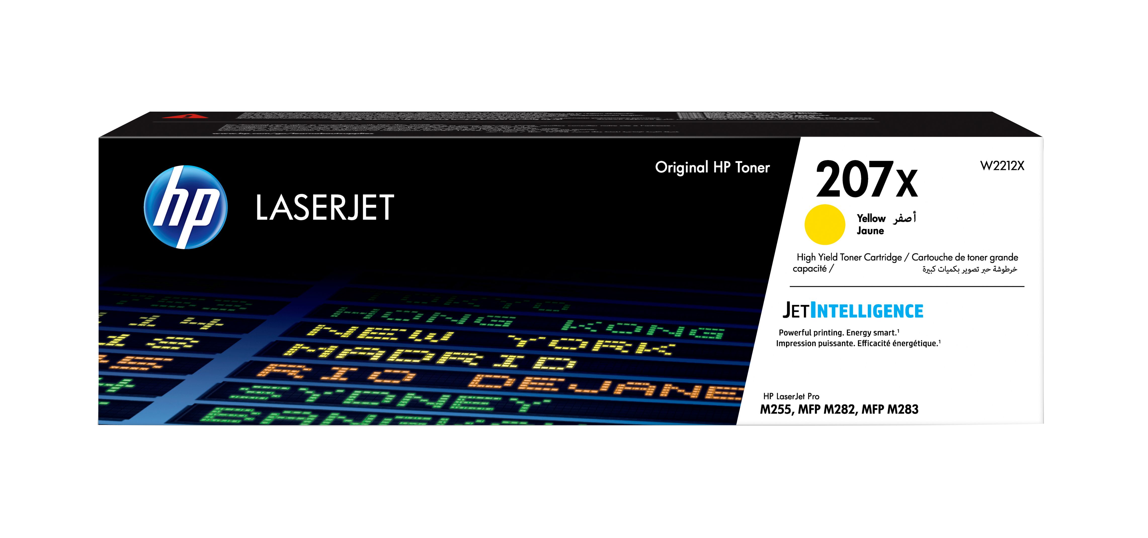 HP 207X Yellow Toner Cartridge - High Capacity - Original
