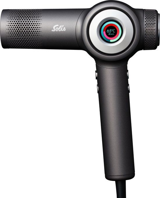 Solis AirVolution 3804 - Hair Dryer - 1600W - Black