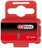 KS Tools 918.3406 1/4" TORSIONpower Bit binnenzeskant, 25mm, 3mm, 5 per pak
