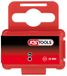 KS Tools 918.3406 1/4" TORSIONpower Bit binnenzeskant, 25mm, 3mm, 5 per pak