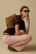Sissy-Boy Bruine opengewerkte ballerina met studs - 38