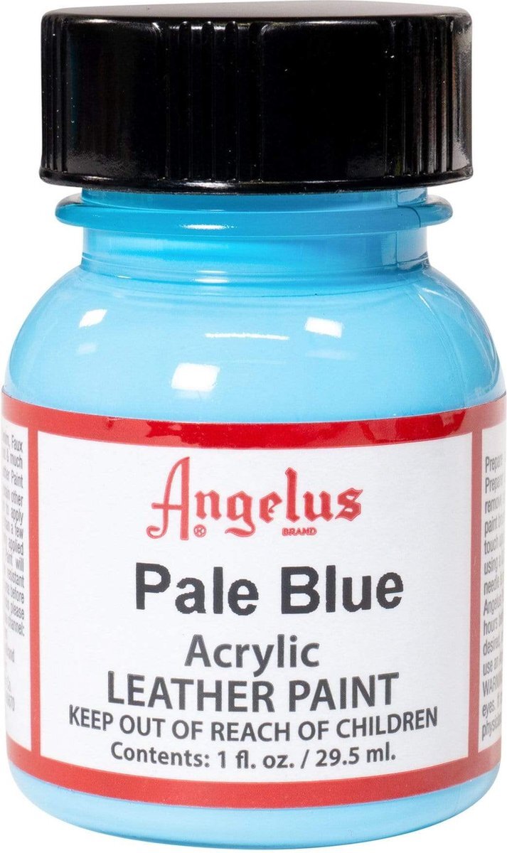 Angelus Leather Acrylic Paint - textielverf voor leren stoffen - acrylbasis - Pale Blue - 29,5ml