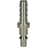 KS Tools 999.9095 Metalen insteeknippel met slangtule, Ø 10 mm, 58,5 mm