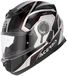 Acerbis Serel helm grafisch, zwart/zilver, mat, maat XS (53/54)