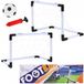 Nobo Enfants Buts de football pour Enfants avec Ballon - Compact et Portable