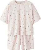 Name it Pyjama Biologisch katoen Roze Korte mouw 98/104