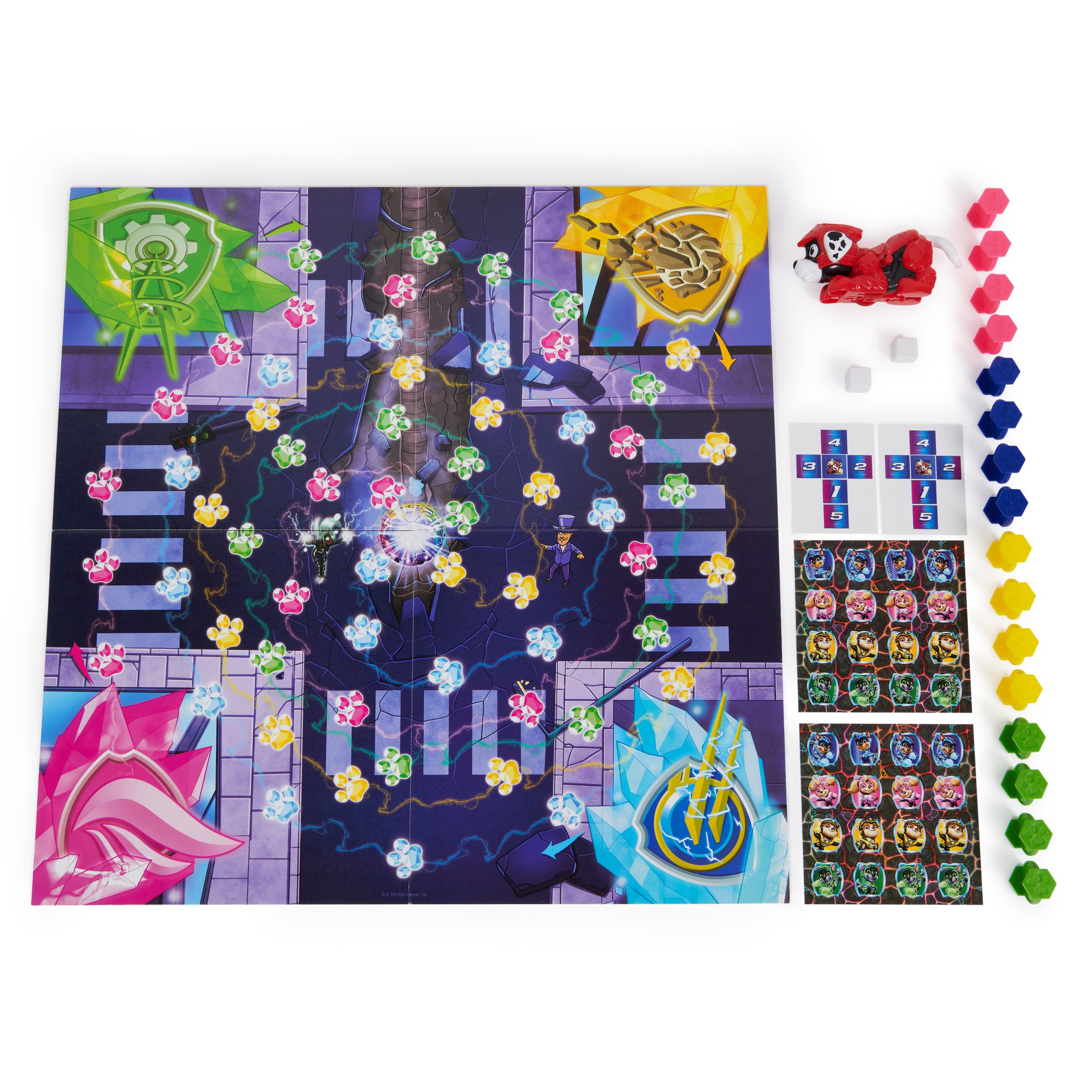 PAW Patrol The Mighty Movie - Meteor Mayhem Board Game