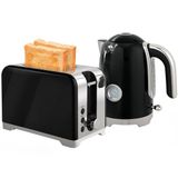 HOMCOM Kettle and Toaster Set