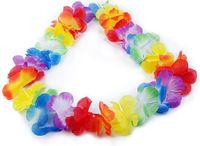 PartyDeco Hawaiian neckkant, mix, 0.9m