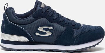 SKECHERS RetrosOg 85Goldn Gurl Sneakers Dames - Navy - Maat 36