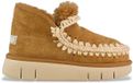 Mou - Cognac Mou Eskimo Bounce Sneaker Pantoffels Cognac Mu.fw531009a