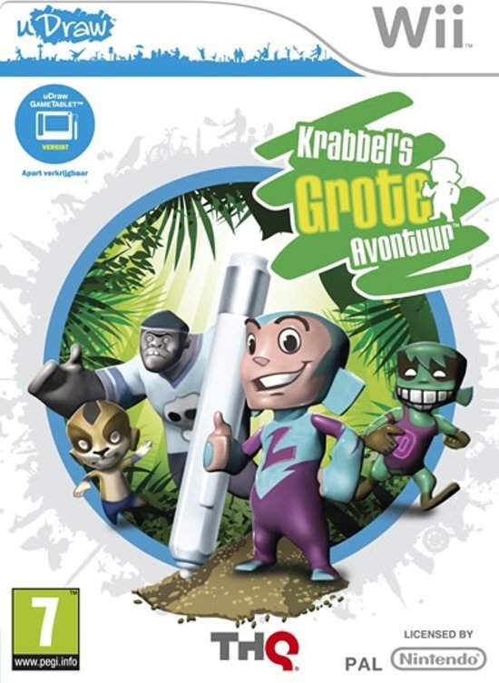 THQ Krabbel's Grote Avontuur (uDraw only) Nintendo Wii