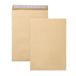 50 groot enveloppen DIN C4 bruin 229 x 324 mm zonder venster 90 g met rechte sluiting, zelfklevend