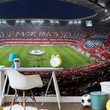 A.S. Création Fotobehang FCB Stadion Choreo DD119009 Rood Vlies 384 x 260 cm