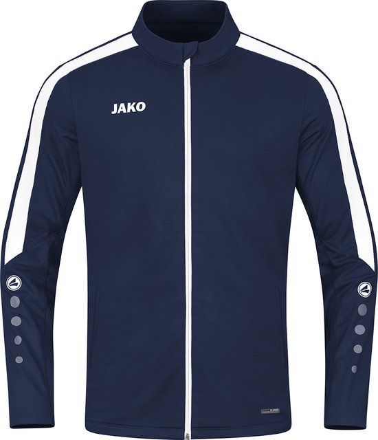 JAKO Power Polyestervest Marine Maat 4XL | Heren
