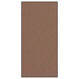 vidaXL Deurmat Bruin en Zwart 120 x 250 cm 100% Polyamide