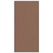 vidaXL Deurmat Bruin en Zwart 120 x 250 cm 100% Polyamide
