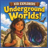 Kid Explorers: Underground Worlds!: A Journey Through Caves, Crystals, Buried Cities, and Secrets Beneath Our Feet