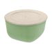 Koziol Saladier avec couvercle Connect thermoplastique biocirculaire 2 L Nature leaf green