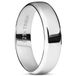 Seizmont Argentia | Eenvoudige afgeronde ring van 925 sterling zilver