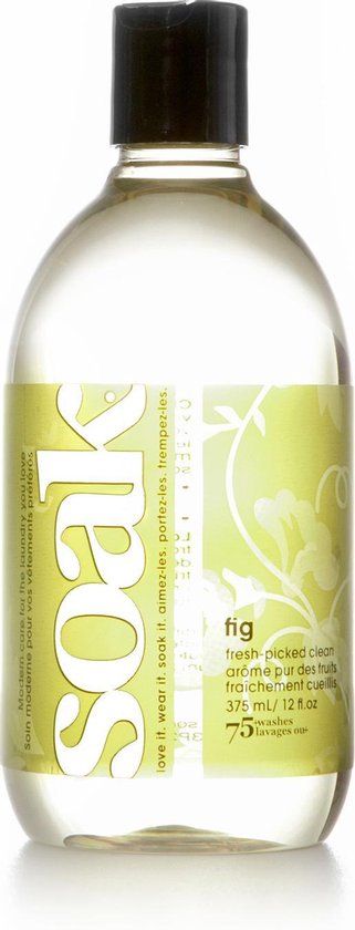 Soak Wasmiddel Fig - 90ml - 18 wasbeurten - Gekleurde was - Fruitig