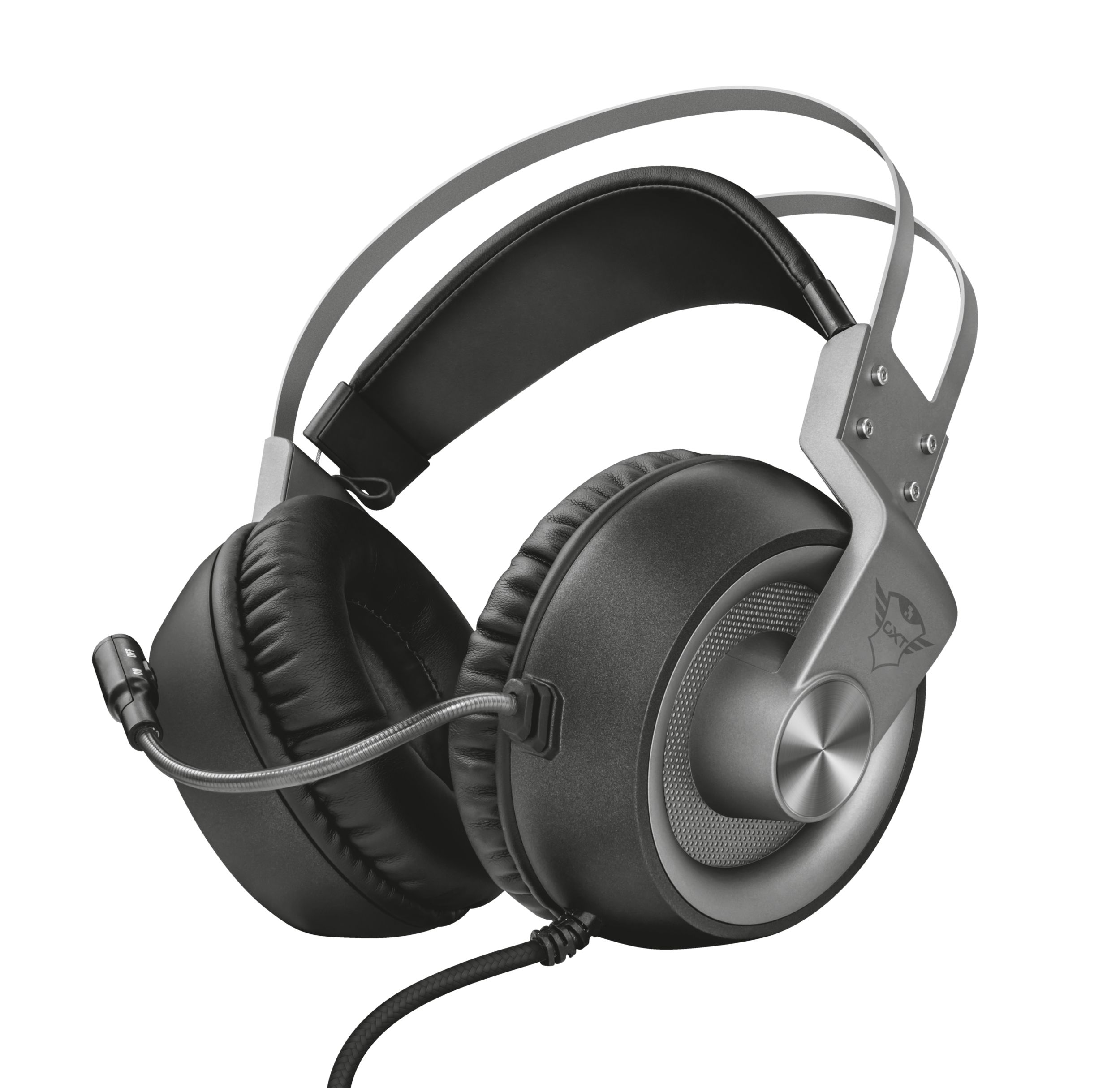 Trust GXT 430 Ironn Gaming Headset - Black - Wired - 3.5mm - Stereo